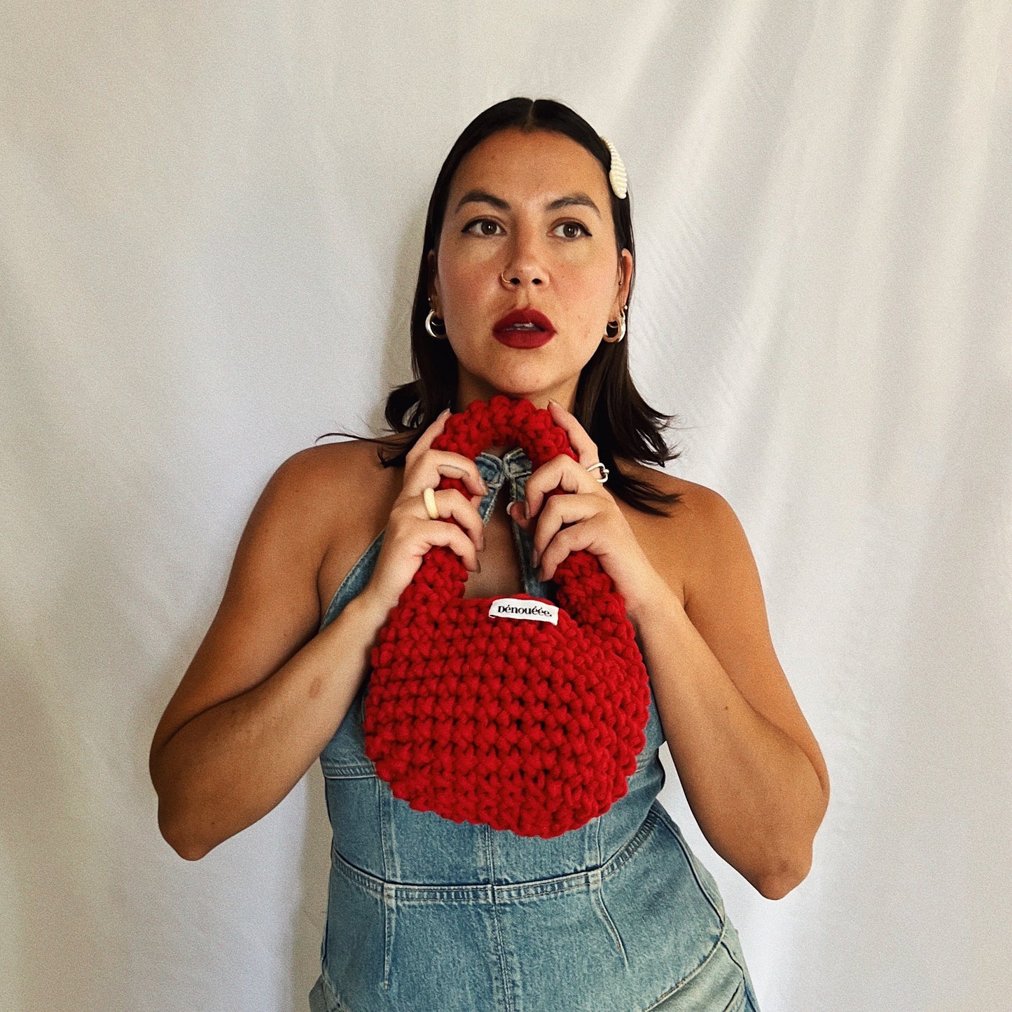 LE MINI SAC BOULE - Rouge