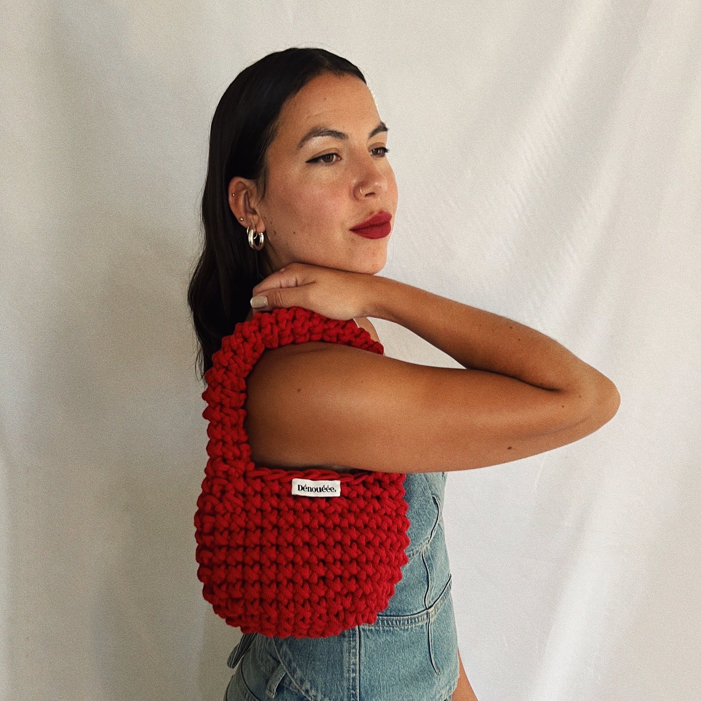LE MINI SAC BOULE - Rouge