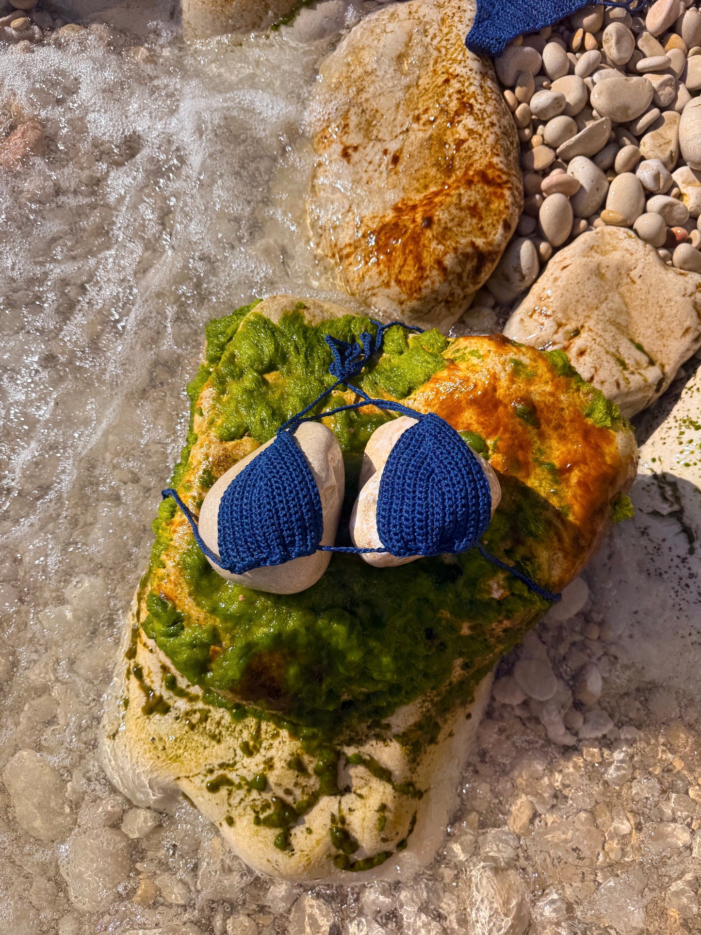 LE BIKINI Haut - Bleu Roi