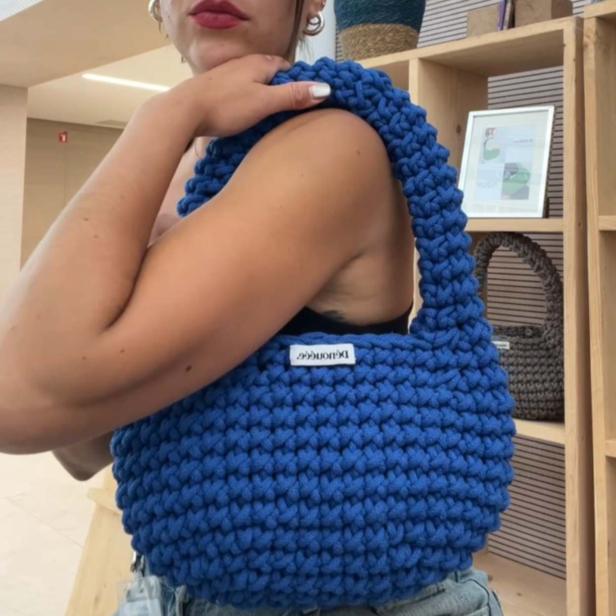 LE SAC BOULE - Bleu