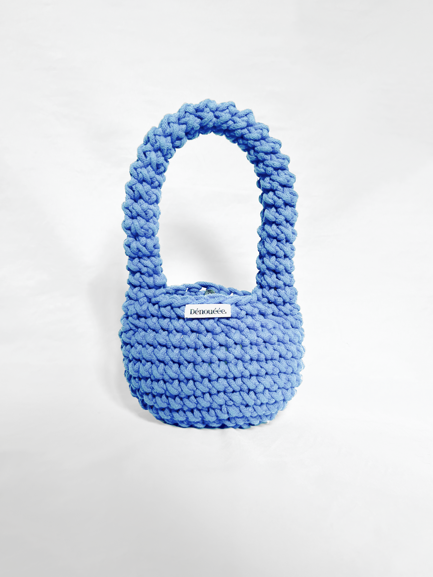 LE MINI SAC BOULE - Bleu Ciel