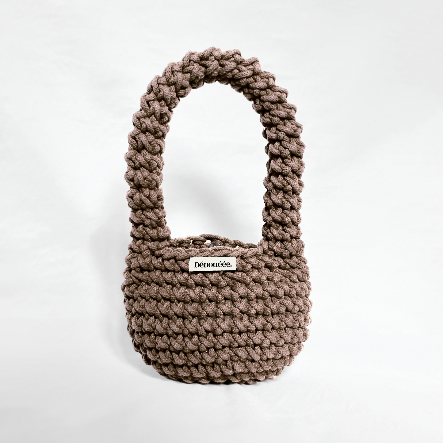 LE MINI SAC BOULE - Marron glacé