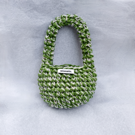 LE MINI SAC BOULE - Bicolore Vert