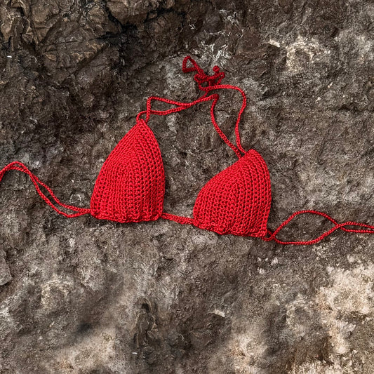 LE BIKINI Haut - Rouge
