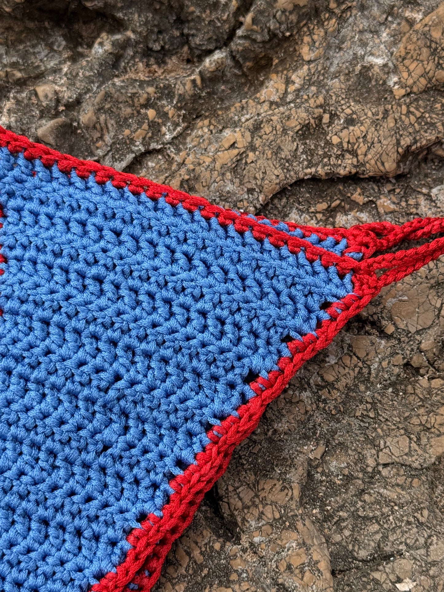 LE BIKINI Bas - Bleu Rouge