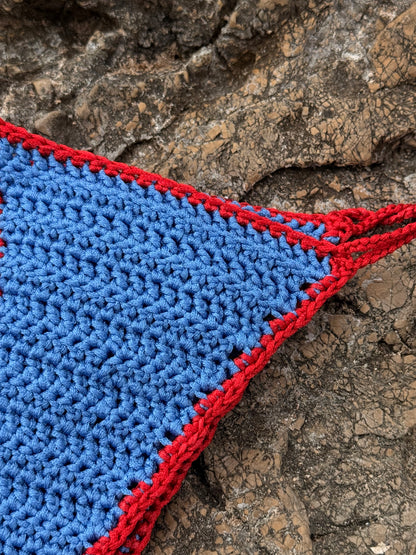 LE BIKINI Bas - Bleu Rouge