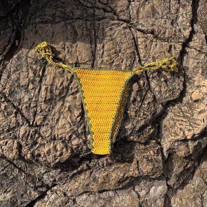 LE BIKINI Bas - Jaune Vert
