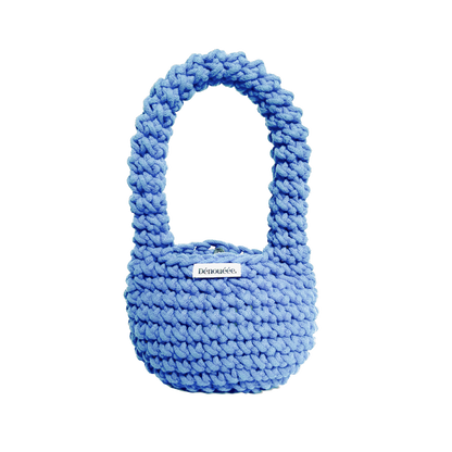 LE MINI SAC BOULE - Bleu Ciel