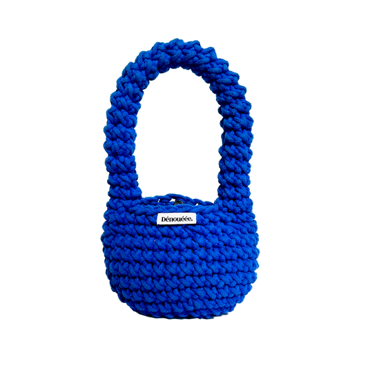 LE MINI SAC BOULE - Bleu
