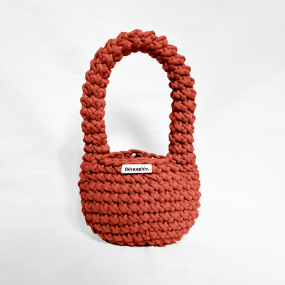 LE MINI SAC BOULE - Brique