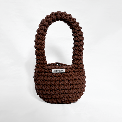 LE MINI SAC BOULE - Chocolat