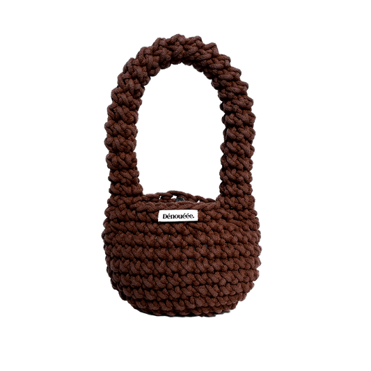 LE MINI SAC BOULE - Chocolat
